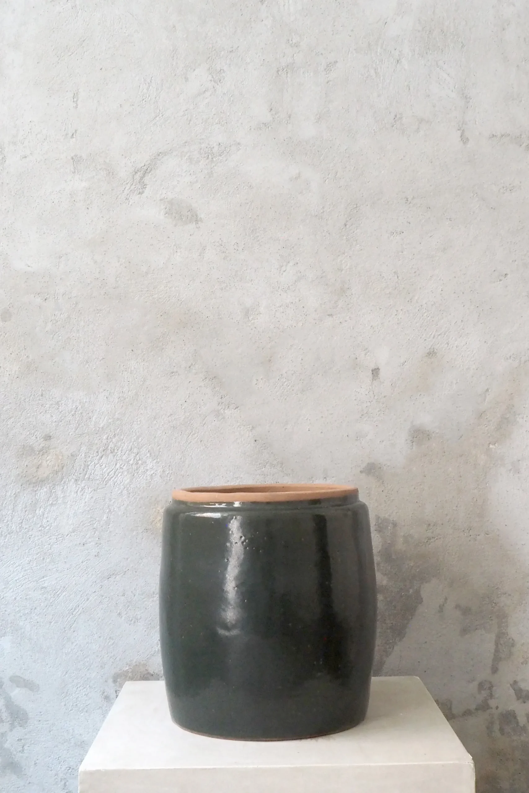 Berit krukken, ø 33, grønblå