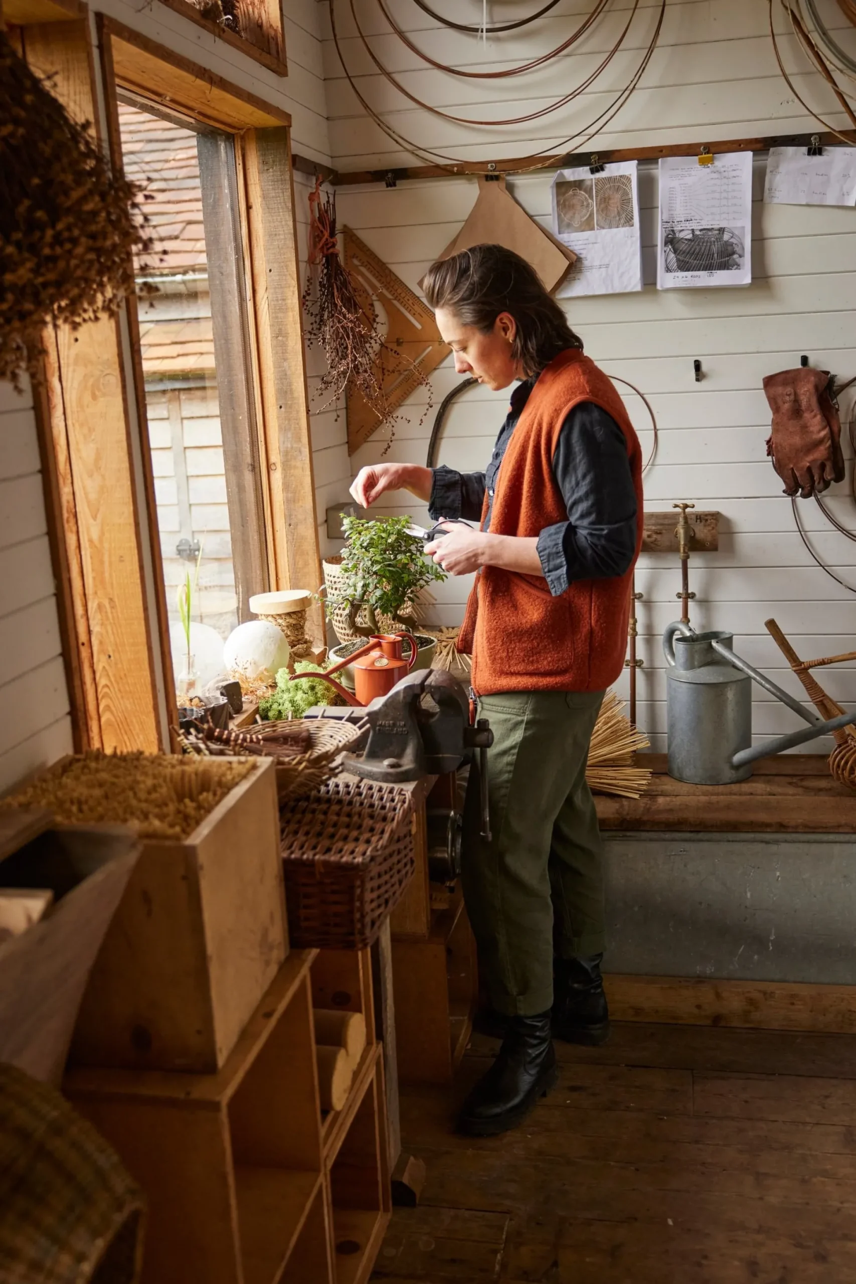 HAWS Vandkande, Terracotta orange, 1 L