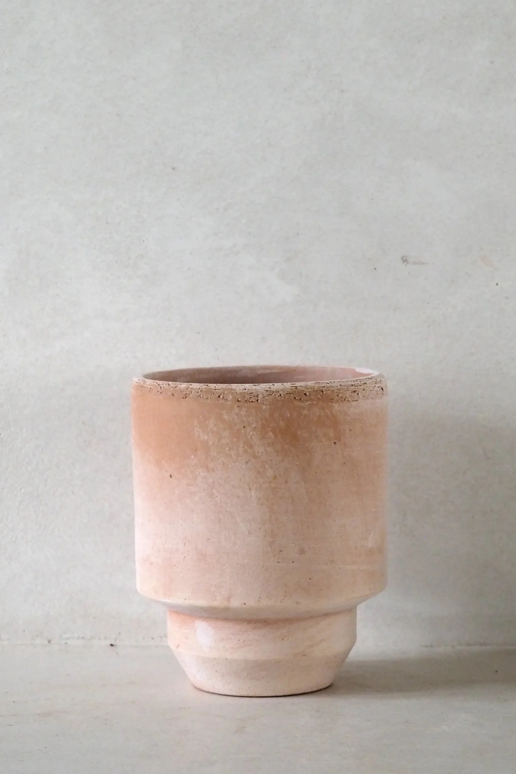 Hoff krukke, raw rosa