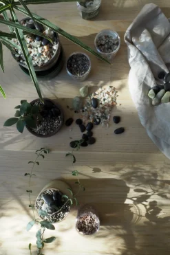 Topping sten - Medium hvid